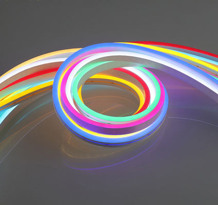 Bunter flexibler Streifen des Silikon-LED, wasserdichte LED-Neonröhre für Anschlagtafel