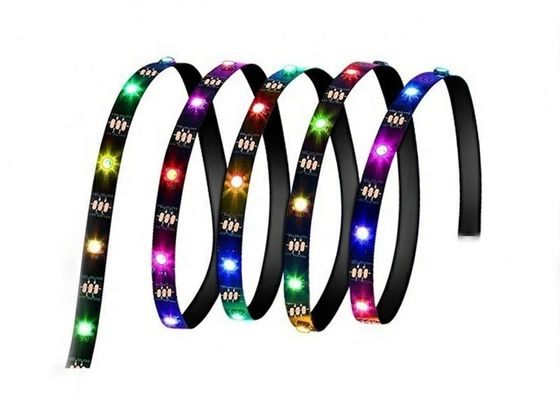 WS2812 IC LED farbenreiches programmierbares des Pixel-Streifen-Licht-DC5V RGB