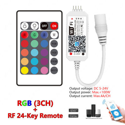 APP-Sprachmusik Mini Led Smart-Prüfer-Wifi Single Colors Rgb Rgbw Fernsteuerungsfür Smart Home