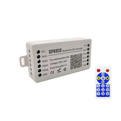 SP602E 4 Ausgänge LED-Streifen-Smart-Controller für SM16703 1903 Vollfarb-Pixel-Streifenlicht