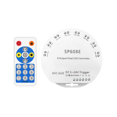 Streifen-Smart-Prüfer-Full Colors 8CH SP608E Bluetooth LED unabhängiges Signal