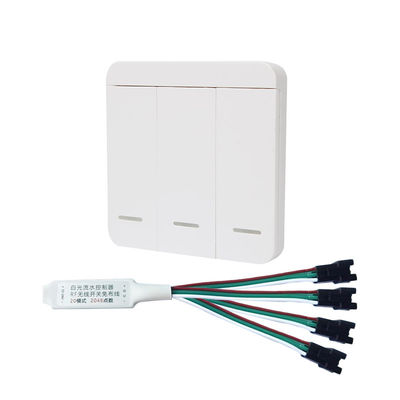 Einzelner Dimmer Rfs 3 Schlüssel-Fern-LED Farbfür weißen flüssigen hellen Streifen