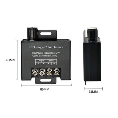 Hohe Leistung Dimmable Constant Voltage des Eisen-Kasten-einzelne der Farbeled Dimmer-30A