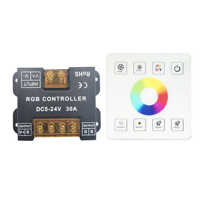 Einzelne Farbe LED, die Kontrolleur, RGB-Bedienfeld der hohen Leistung 30A verdunkelt
