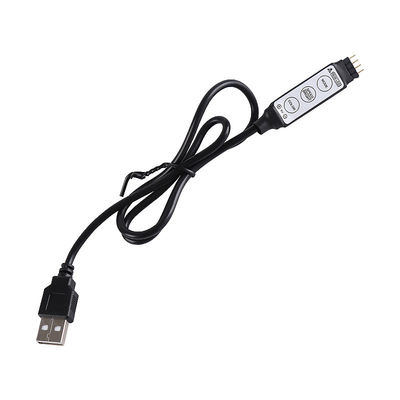 Angetriebener LED Mini Controller 3 Schlüssel USBs 5V für Farbstreifen-Licht LED RGB