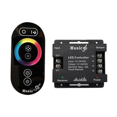 Drahtloser Fern-LED Kontrolleur Rfs, Musik-Kontrolleur 18A RGB LED für hellen Streifen 5050