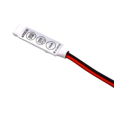 Knopf-Handbuch DCs 24V LED Mini Controller 3 Schlüssel-3 für 5050 Rgb Farbstreifen-Licht