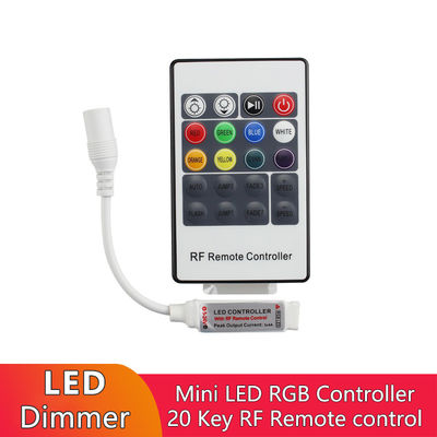 Mini-drahtlose SchlüsselFernbedienung Rfs LED RGB Prüfer-20 für LED-Neonbeleuchtung