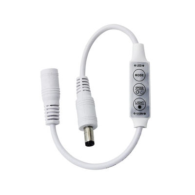 Monochromer, einfarbiger LED-Streifen-Controller, Dimmer, 3 Tasten, manueller Typ