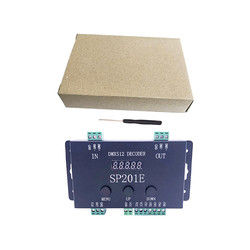 Zugängliches 5 Signal des Kanal-DMX des Decoder-SP201E DMX512 SPI mit Knopf-Steuerung