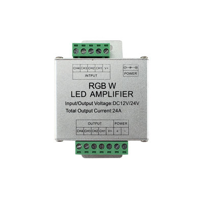 24A Aluminiumdes fall-LED Synchronisiermeldung Streifen-des Verstärker-RGBW für 5 Weise des Draht-4