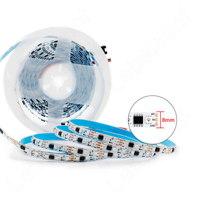 8mm schmales LED Pixel-Streifen-Licht, Traumstreifen RGB 5050 der Magie-3535 farbeled