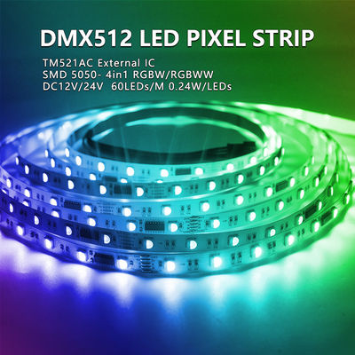 Zugänglicher LED Streifen Smd 5050 Rgbw Rgbww 4 Dmx512 in 1 für Inneneinrichtung