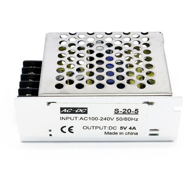 20W 5V DC-Schaltnetzteil-Aluminiumfall 100-240V Wechselstrom zum Streifen-Licht-Fahrer DCs 5V 4A LED