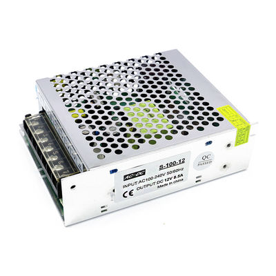 Regulierter LED-Fahrer-Switch Power Supply Wechselstrom 100V 240V zu DC 12V 8.5A 100W