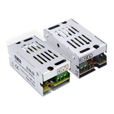 Aluminiumfall-Schalter-Stromversorgung 100V 240V Wechselstrom zu Volt 12W 1A DCs 12