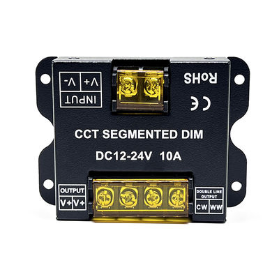 Prüfer-Dimmer DCs 12V 24V 10A LED Temperatur-Rfs Doppelfarbvolle Note