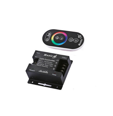 Drahtloser Fern-LED Kontrolleur Rfs, Musik-Kontrolleur 18A RGB LED für hellen Streifen 5050