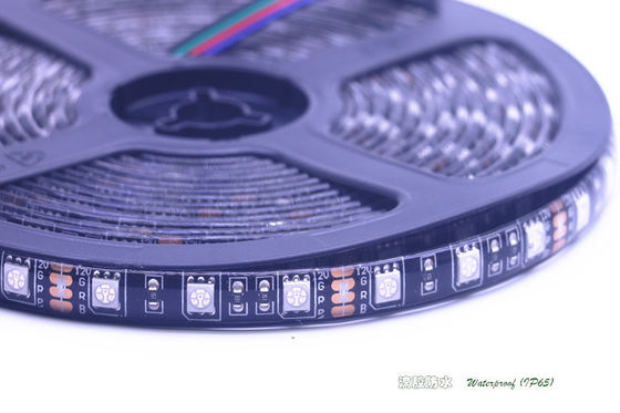 Streifen-Licht SMD 5050 12V LED RGB, LED-Farbänderndes Band 60led imprägniern