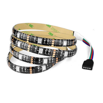 Des Fernsehhintergrundbeleuchtungs-LED RGB Farbe Streifen-Licht-5V USB, die mit Bluetooth-Prüfer ändert