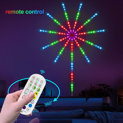 Licht-Streifen-Feuerwerks-Traumfarbe des DIY APP-Musik-Fernpixel-LED für Weihnachten