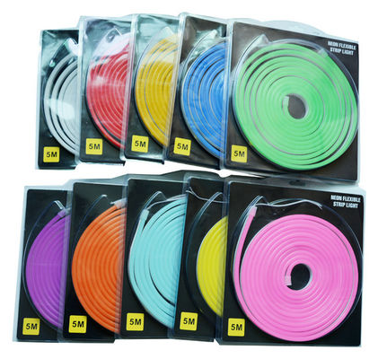 Wasserdicht IP67 LED-Neonlicht, RGB-LED-Neon-Flex-Seil DC12V AC110V AC220V