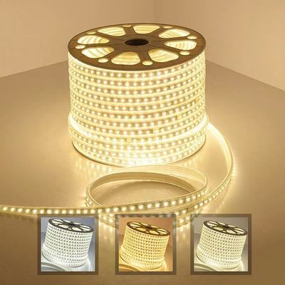 Streifen-Höhepunkt-doppelte Reihen-Lampen-Perlen Ac110v einzelne Farbe geführte einfarbiger heller Streifen-220v