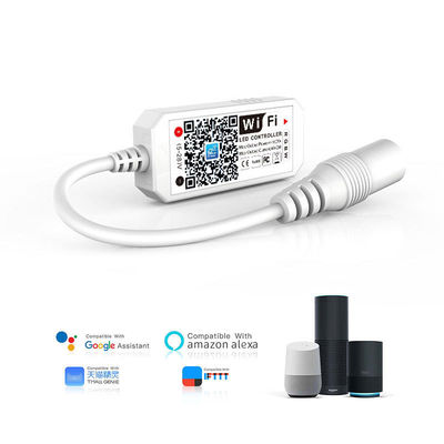 3 Kanäle LED RGB WIFI Controller kompatibel mit Android IOS Alexa Google Intelligenz drahtlose Steuerung