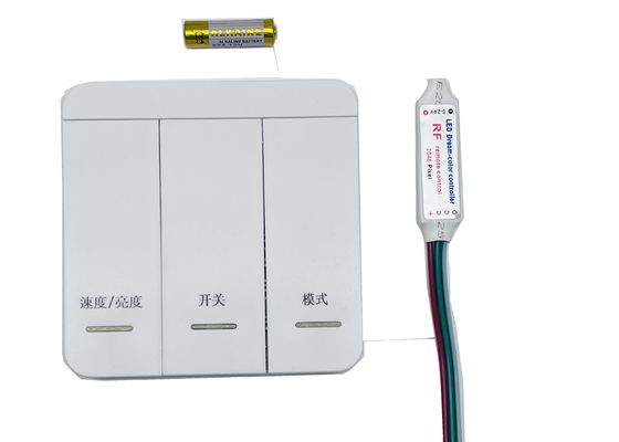 Mini Monochrome Streaming Controller Wireless Fernbedienung 12V Weißlicht Laufpferd