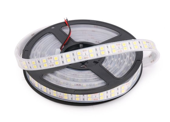 12V Gleichstrom IP67 Einfarbiger LED-Streifen 5050 Doppelreihe 120LED