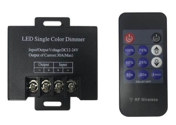Einfarbiger Dimmer mit LED-Streifen und Dimmbar-Steuerung DC12v 30A 360W