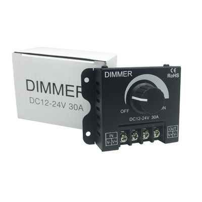 DC12-24V Knob LED Controller Dimmer mit maximaler Leistung 300W Helligkeitsschalter