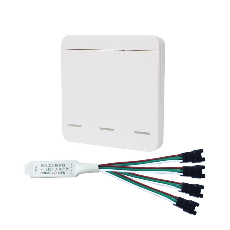 Einzelner Dimmer Rfs 3 Schlüssel-Fern-LED Farbfür weißen flüssigen hellen Streifen