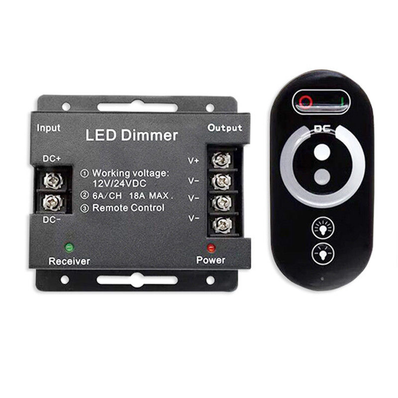 Prüfer-Dimmer DC12V Rfs drahtlose LED Noten-Direktübertragung für 3528 einzelnen Streifen der Farbeled