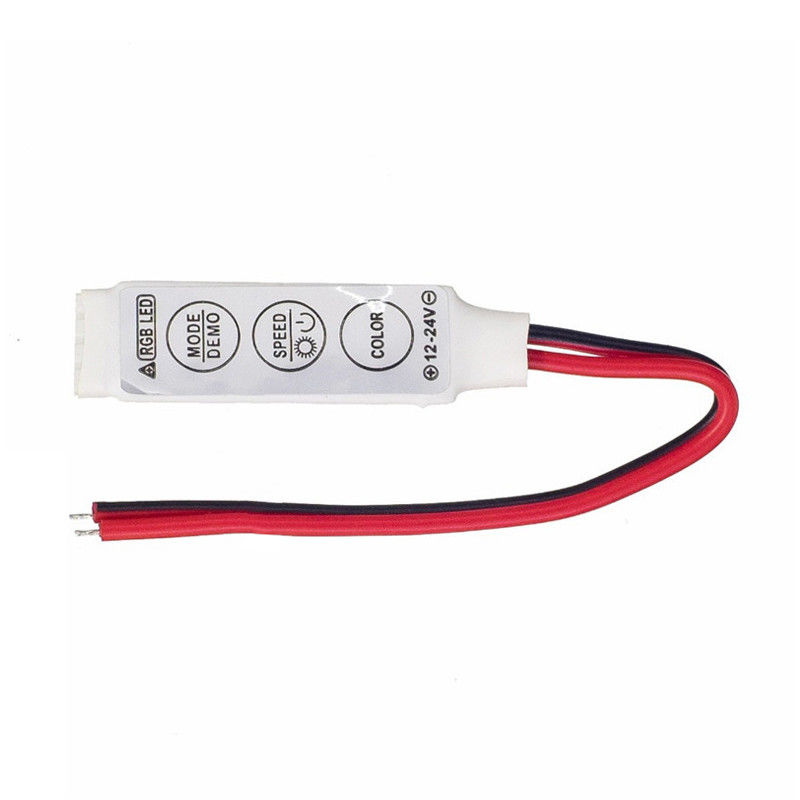 Knopf-Handbuch DCs 24V LED Mini Controller 3 Schlüssel-3 für 5050 Rgb Farbstreifen-Licht