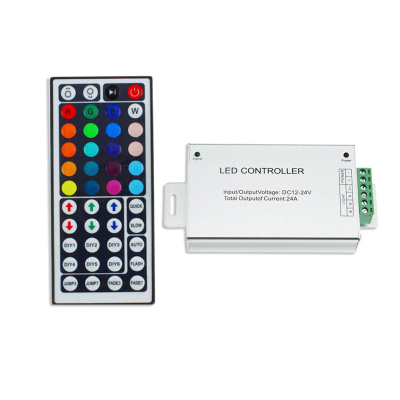 Aluminiumrechtssache 44 Schlüssel-Prüfer 12A 24A RGB LED für RGB-Streifen-Licht