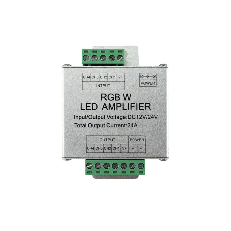 24A Aluminiumdes fall-LED Synchronisiermeldung Streifen-des Verstärker-RGBW für 5 Weise des Draht-4