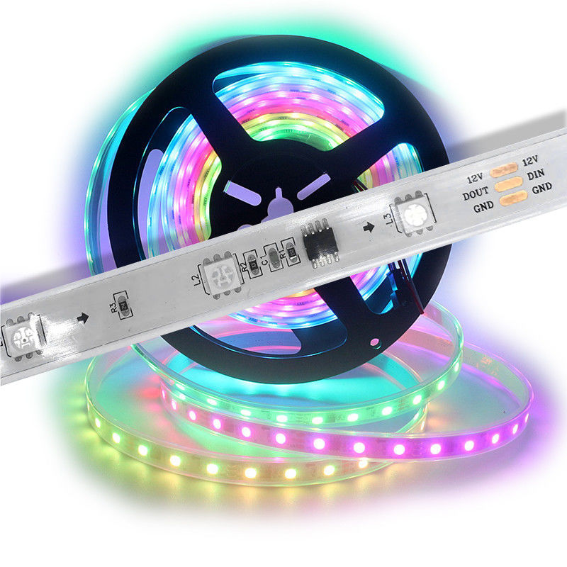 Neonbeleuchtung DC12V der Pixel-imprägniert magische Farbeled IP67 für im Freien