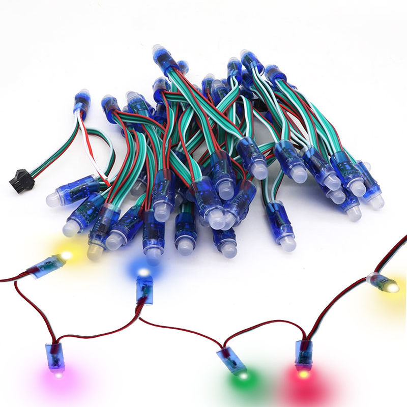 Wasserdichtes Pixel-Streifen-Licht zugängliches WS2811 RGB LED farbenreich