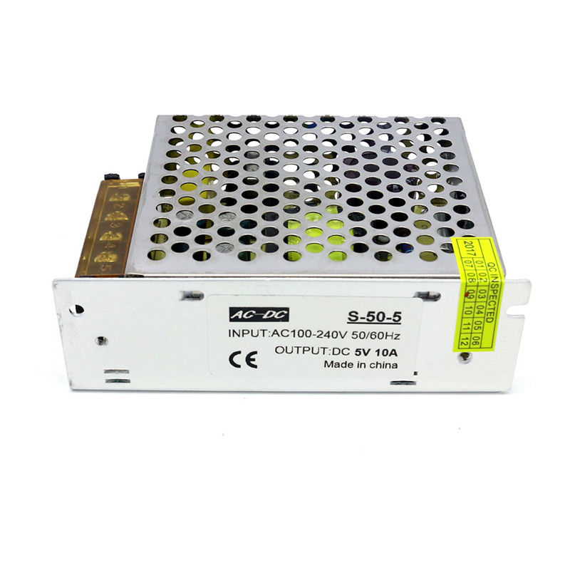 Schaltnetzteil-heller Transformator Wechselstrom 240V zum Spannungs-Schaltnetzteil DCs 5V 10A 50W