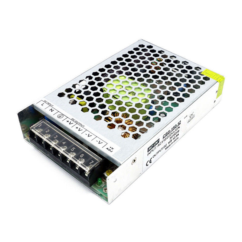 Aluminiumultra dünner Schalter-Stromversorgung 150W 110V 220V Wechselstrom zu DC 12V 2.5A