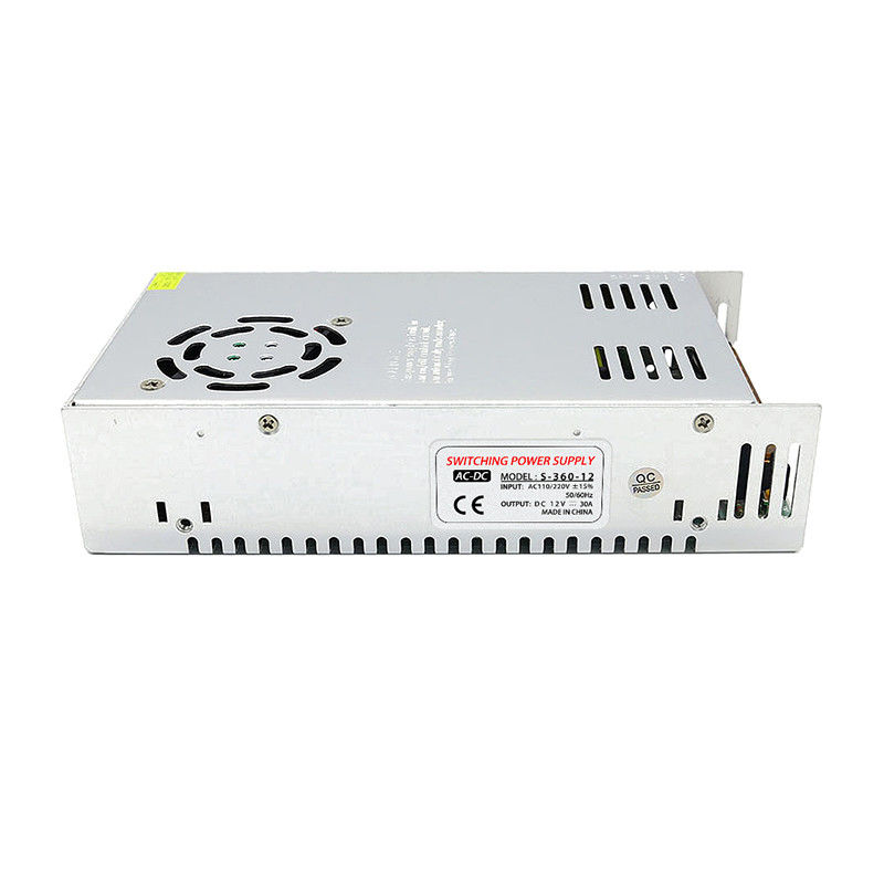 Schalter-Stromversorgung 360W 30A für LED, die Universalspannungs-Regler-Getriebe beleuchtet