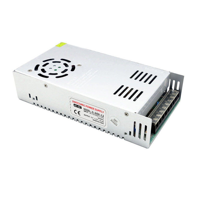 12V 500W Schaltnetzteil für LED-Leuchten AC 100V 240V bis DC 12V