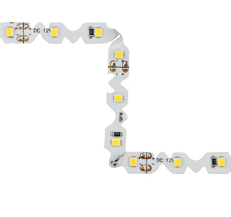 DC 12V S formen LED-Streifen Smd, das 2835 6W Bendable für Werbung imprägniern