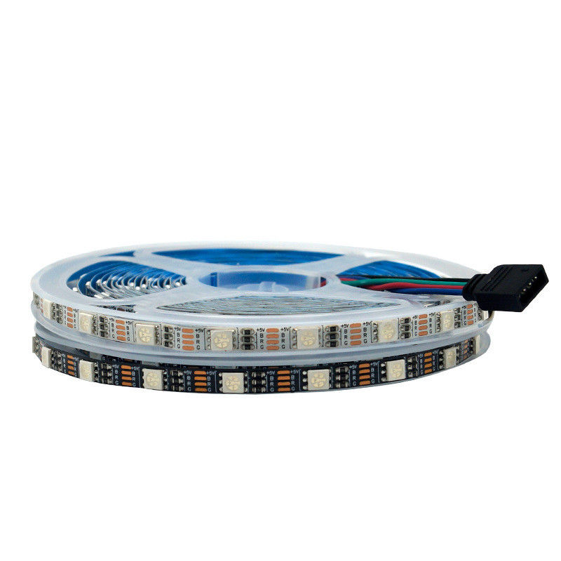 SMD 5050 LED RGB ändern der Streifen-Licht-schmales Versions-6mm der Farbe12v
