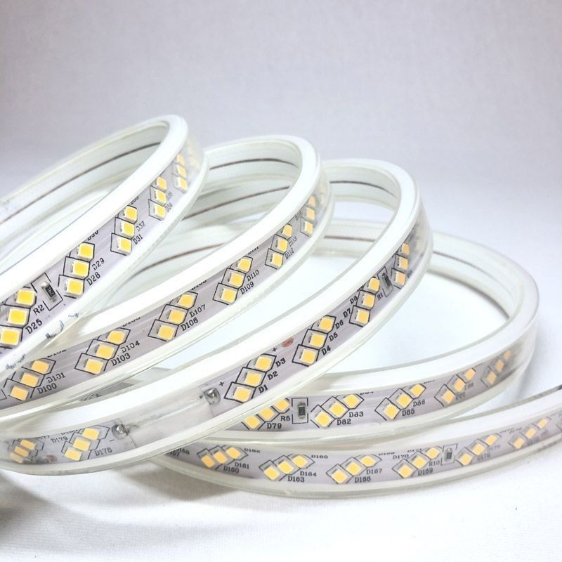 Ultra heller 180leds/M Single Color LED Streifen 220v für das errichtende Umreißen imprägniern