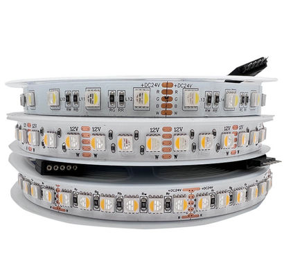 Streifen 12V RGBW RGBWW 4 Soems 5050 RGB LED in 1 weißem Farbändern